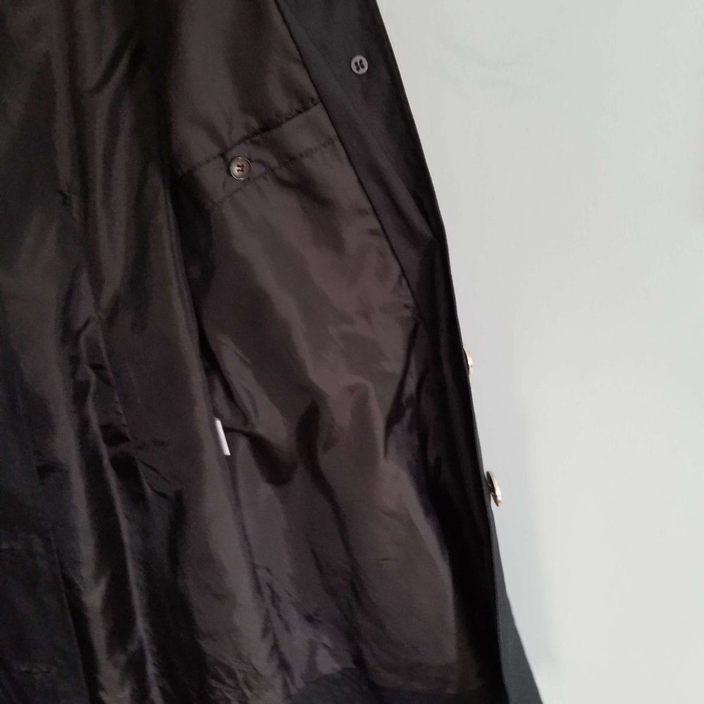 Pendleton Pea Coat - Black - Silver Buttons - Picture 8 of 16